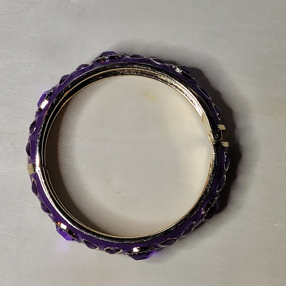 Sequin rhinestone bangle nwot - Picture 3 of 3
